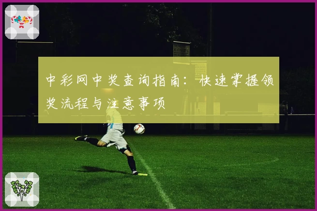 中彩网中奖查询指南：快速掌握领奖流程与注意事项